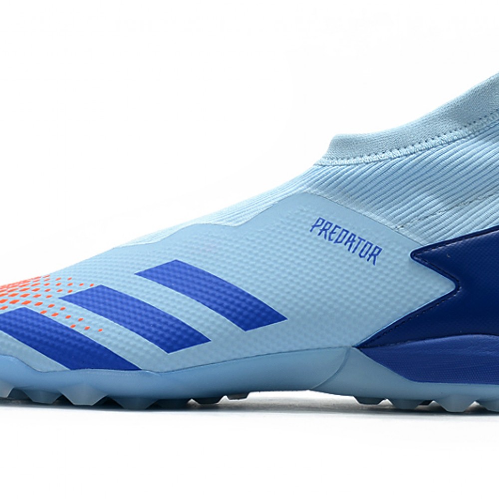 blue and orange predators